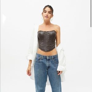 Urban Outfitters Brown Corset